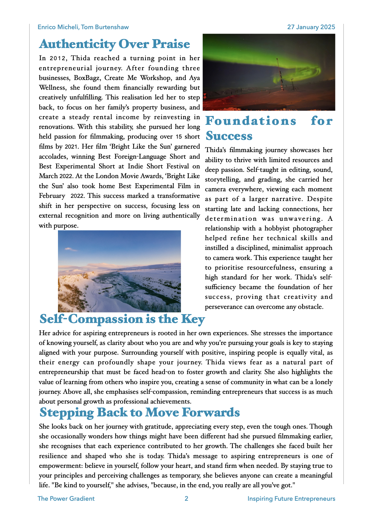 Page 2 of The Power Gradient - Week 10